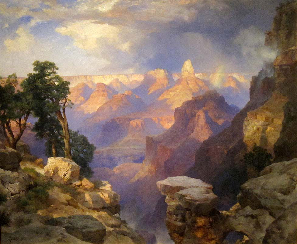 Grand Canyon with Rainbow